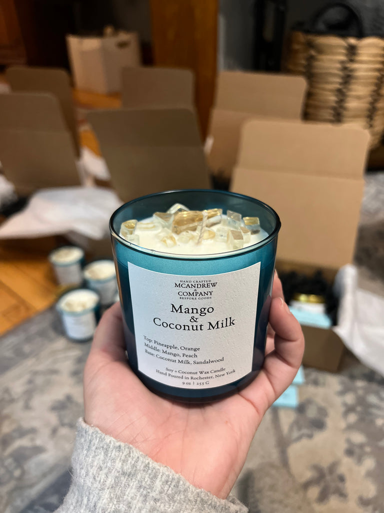 Mango Coconut Milk candle