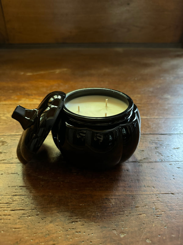 Limited Edition Black Pumpkin Candle