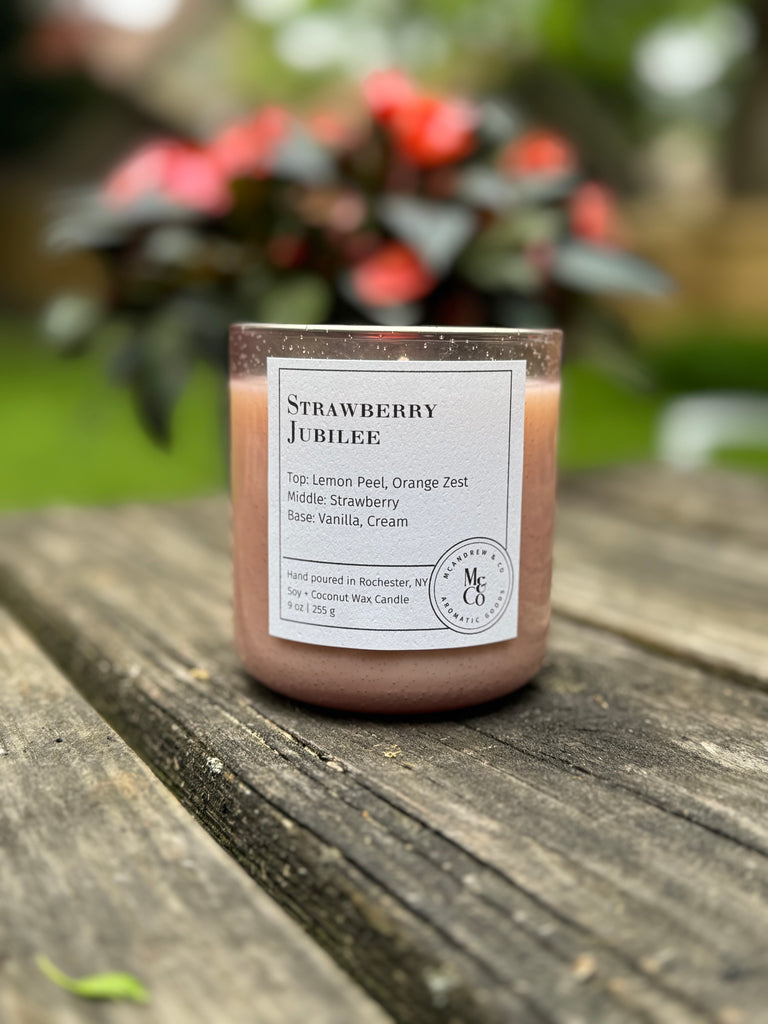 Strawberry Jubilee 9 oz Candle - Limited Edition