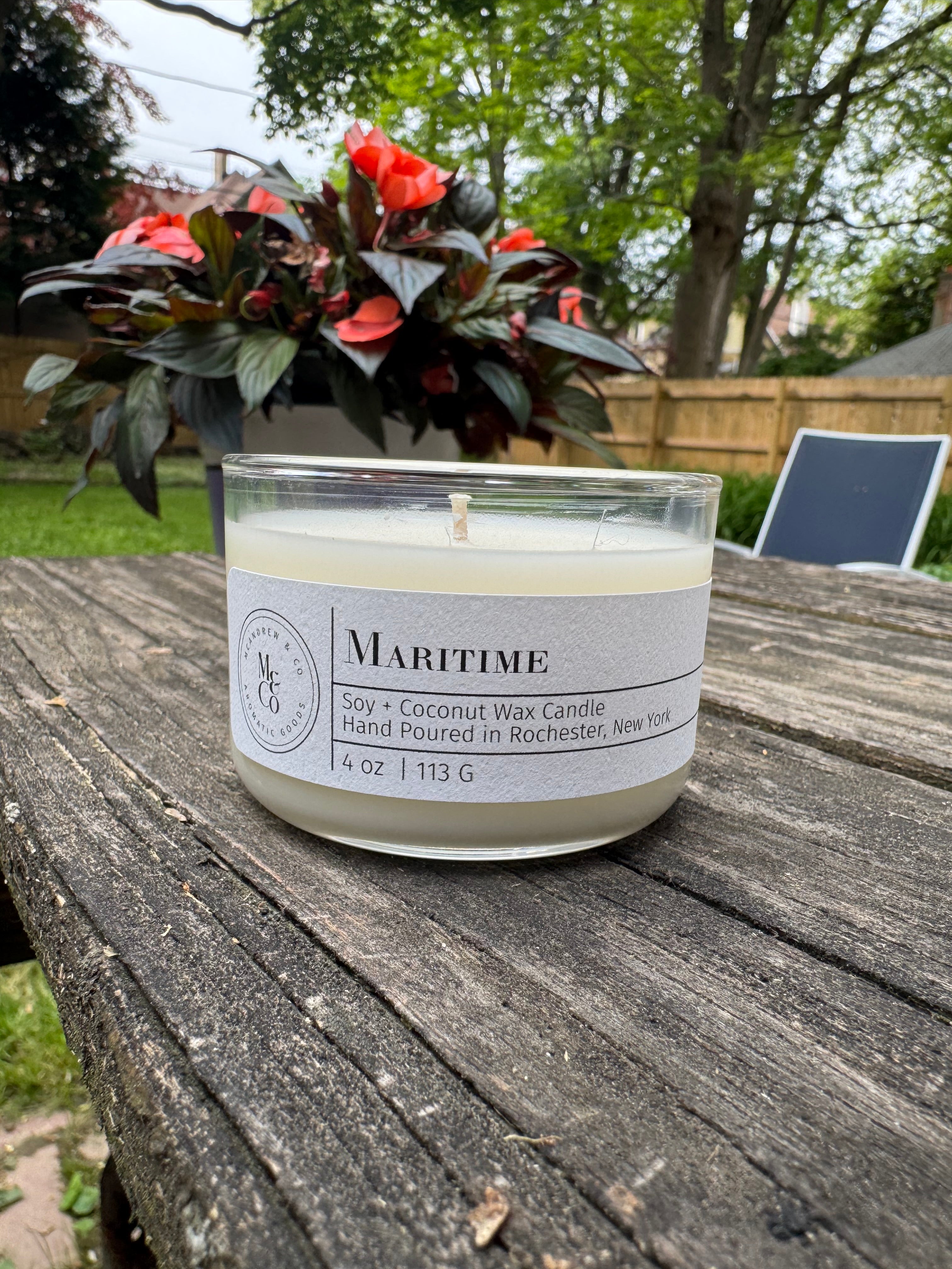 Maritime 4 oz Mini Tumbler Candle