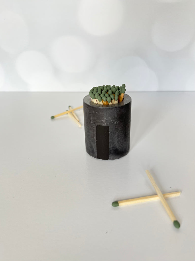 Concrete Matchstick Holder
