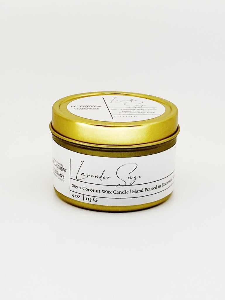 Lavender Sage Travel Candle