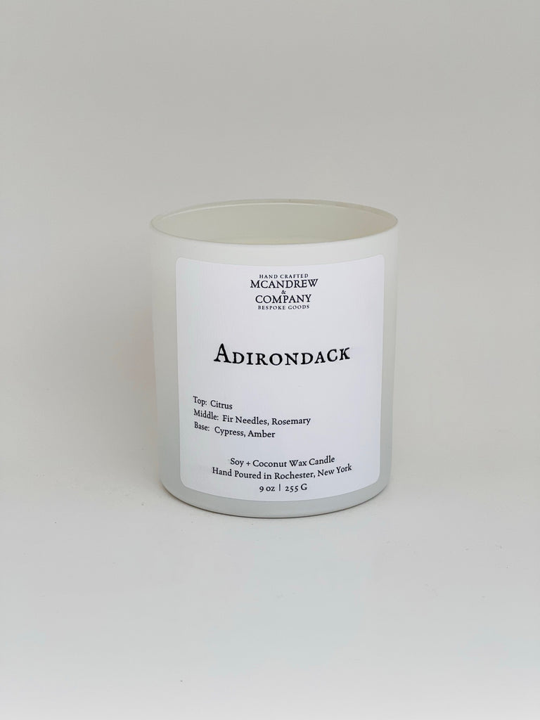 Adirondack Matte Jar Candle