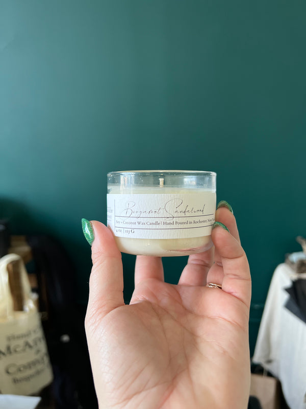 Bergamot Sandalwood 4 oz Mini Tumbler